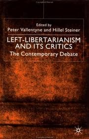 Tapa de Left-libertarianism and its critics
