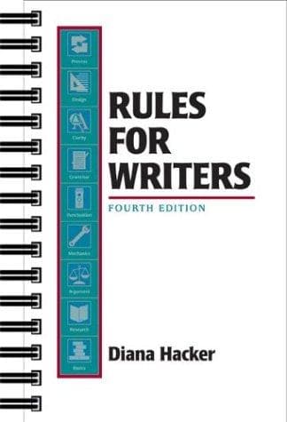 Tapa de Rules for writers