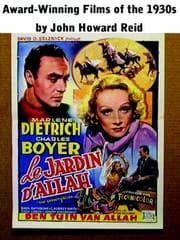 Tapa de Award-Winning Films of the 1930s