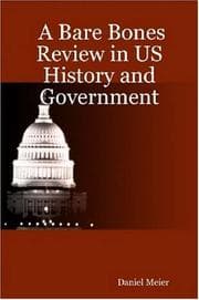 Tapa de A Bare Bones Review in US History and Government