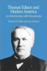 Tapa de Thomas Edison and modern America