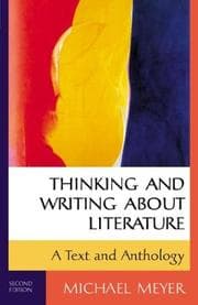 Tapa de Thinking and Writing about Literature