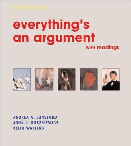 Tapa de Everythings an Argument With Readings