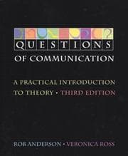 Tapa de Questions of communication