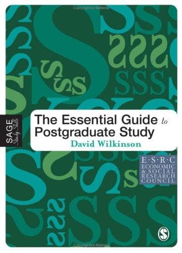 Tapa de The Essential Guide to Postgraduate Study