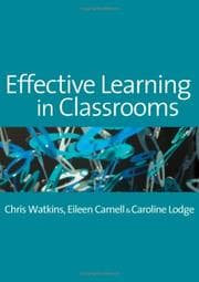Tapa de Effective Learning in Classrooms