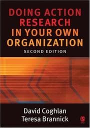 Tapa de Doing action research in your own organization