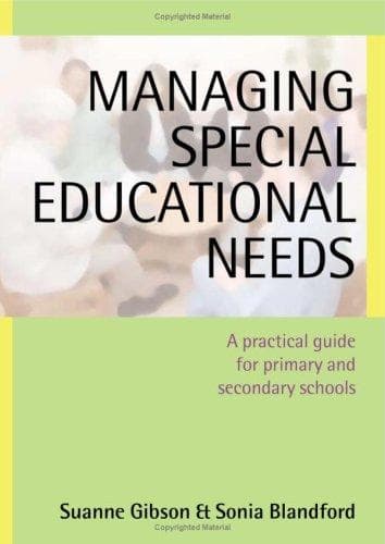 Tapa de Managing Special Educational Needs