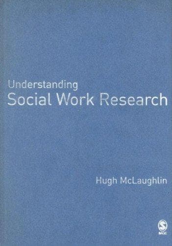 Tapa de Understanding Social Work Research