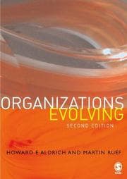 Tapa de Organizations Evolving
