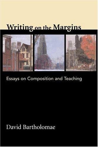 Tapa de Writing on the margins