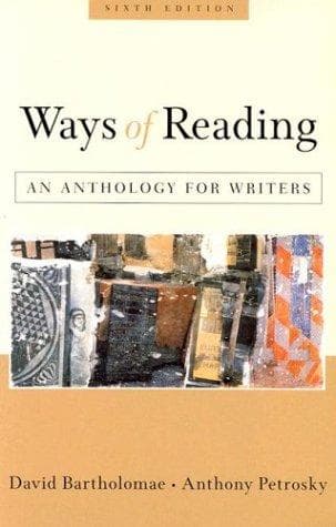 Tapa de Ways of reading
