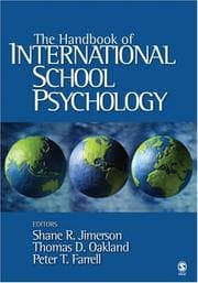 Tapa de The handbook of international school psychology