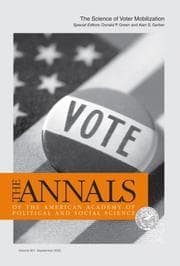 Tapa de The Science of Voter Mobilization