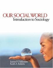 Tapa de Our social world