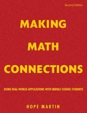 Tapa de Making Math Connections