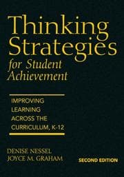 Tapa de Thinking strategies for student achievement