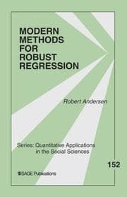 Tapa de Modern Methods for Robust Regression (Quantitative Applications in the Social Sciences)