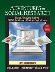 Tapa de Adventures in Social Research with SPSS Student Version