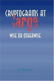Tapa de Cryptograms at Large