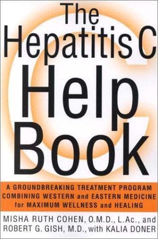 Tapa de The Hepatitis C Help Book