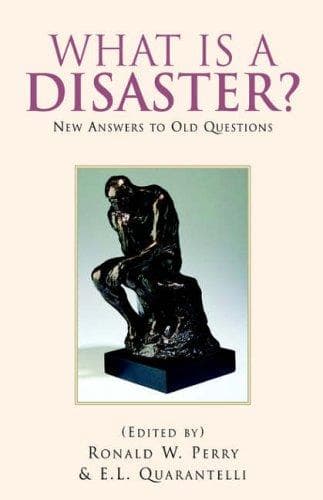 Tapa de What is a disaster?