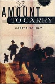Tapa de The Amount to Carry
