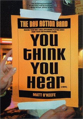 Tapa de You think you hear