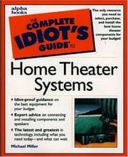 Tapa de The complete idiot's guide to home theater systems