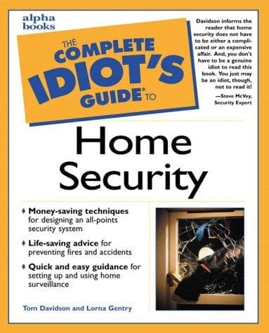 Tapa de The complete idiot's guide to home security