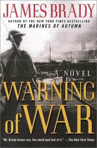 Tapa de Warning of War