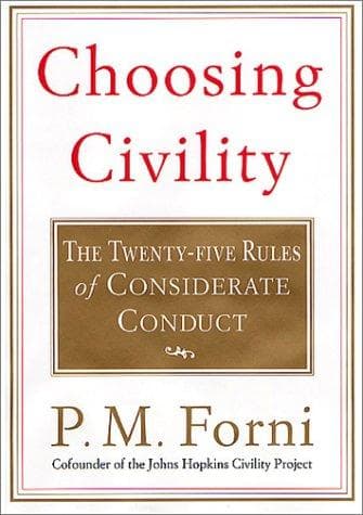 Tapa de Choosing Civility