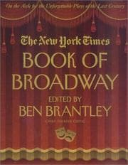 Tapa de The New York Times Book of Broadway