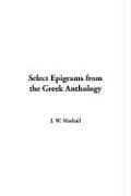 Tapa de Select Epigrams from the Greek Anthology