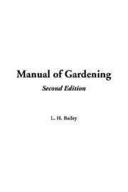 Tapa de Manual of gardening