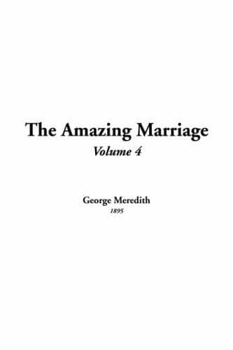 Tapa de The Amazing Marriage