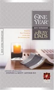 Tapa de The One Year New Testament for Busy Dads