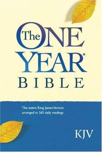 Tapa de The One Year Bible