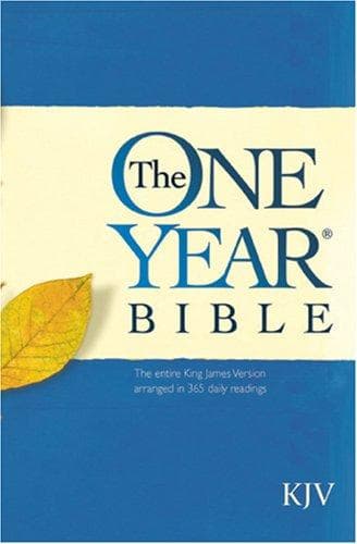 Tapa de One Year Bible