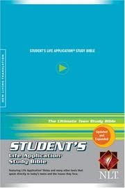 Tapa de Student's Life Application Study Bible: New Living Translation Version, Personal Size Bible, Aqua (Student's Life Application Study Bible: New Living Translation)