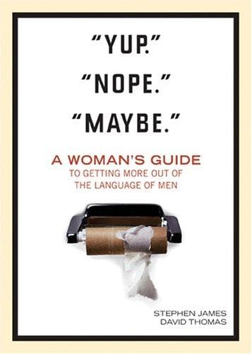Tapa de "Yup." "Nope." "Maybe."