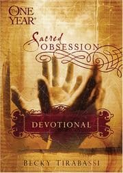 Tapa de The One Year Sacred Obsession Devotional (Sacred Obsession)
