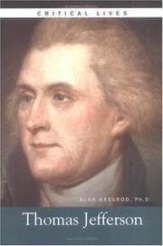 Tapa de The life and work of Thomas Jefferson