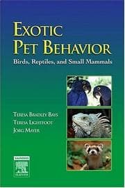 Tapa de Exotic pet behavior