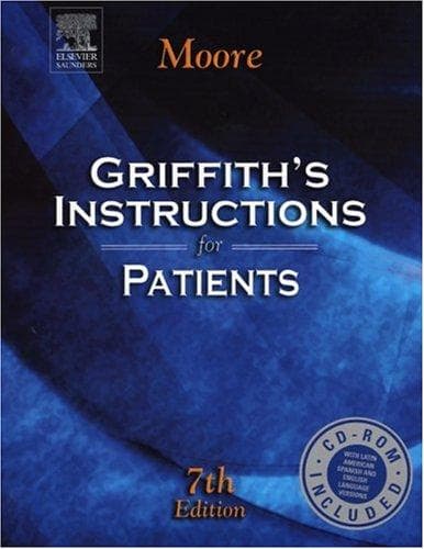 Tapa de Griffith's Instructions for Patients