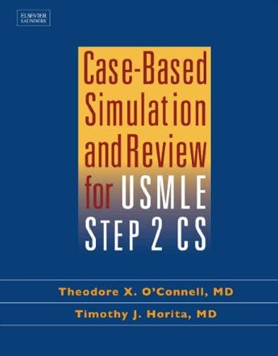 Tapa de Case-based simulation and review for USMLE step 2 CS