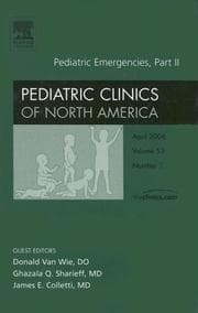 Tapa de Pediatric Clinics of North America Pt. II