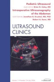 Tapa de Pediatric ultrasound