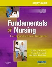 Tapa de Study guide for [Harkreader's] Fundamentals of nursing