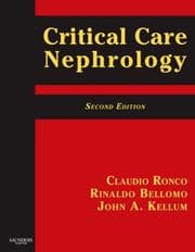 Tapa de Critical care nephrology